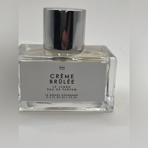 Creme Brulee JUMBO EDP eau de perfume  Spray le monde gourmand 2.5 oz